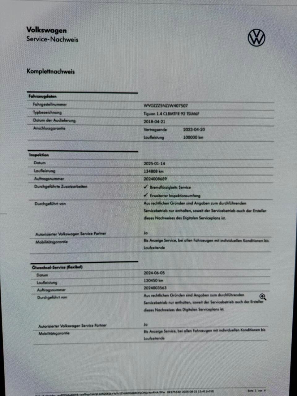 Hoofdafbeelding Volkswagen Tiguan
