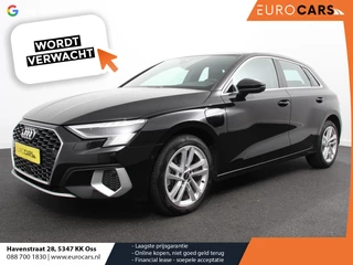 Audi A3 Sportback 40 TFSI e PHEV 204pk Advanced S Tronic Panorama dak Climate control Adaptieve cruise control LED Parkeersensoren Keyless Navigatie Verwarmde voorstoelen Apple Carplay/ Android Auto