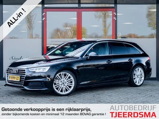 Audi A4 Avant 2.0 TFSI Sport Pro Line S 252PK | 3x S-Line | Trekhaak | Matrix LED | Virtual Cockpit | Navigatie | Parkeersensoren | Stoelverwarming | Elektrische Klep | IROAD X10 4K Dashcam | Privacy Glas |