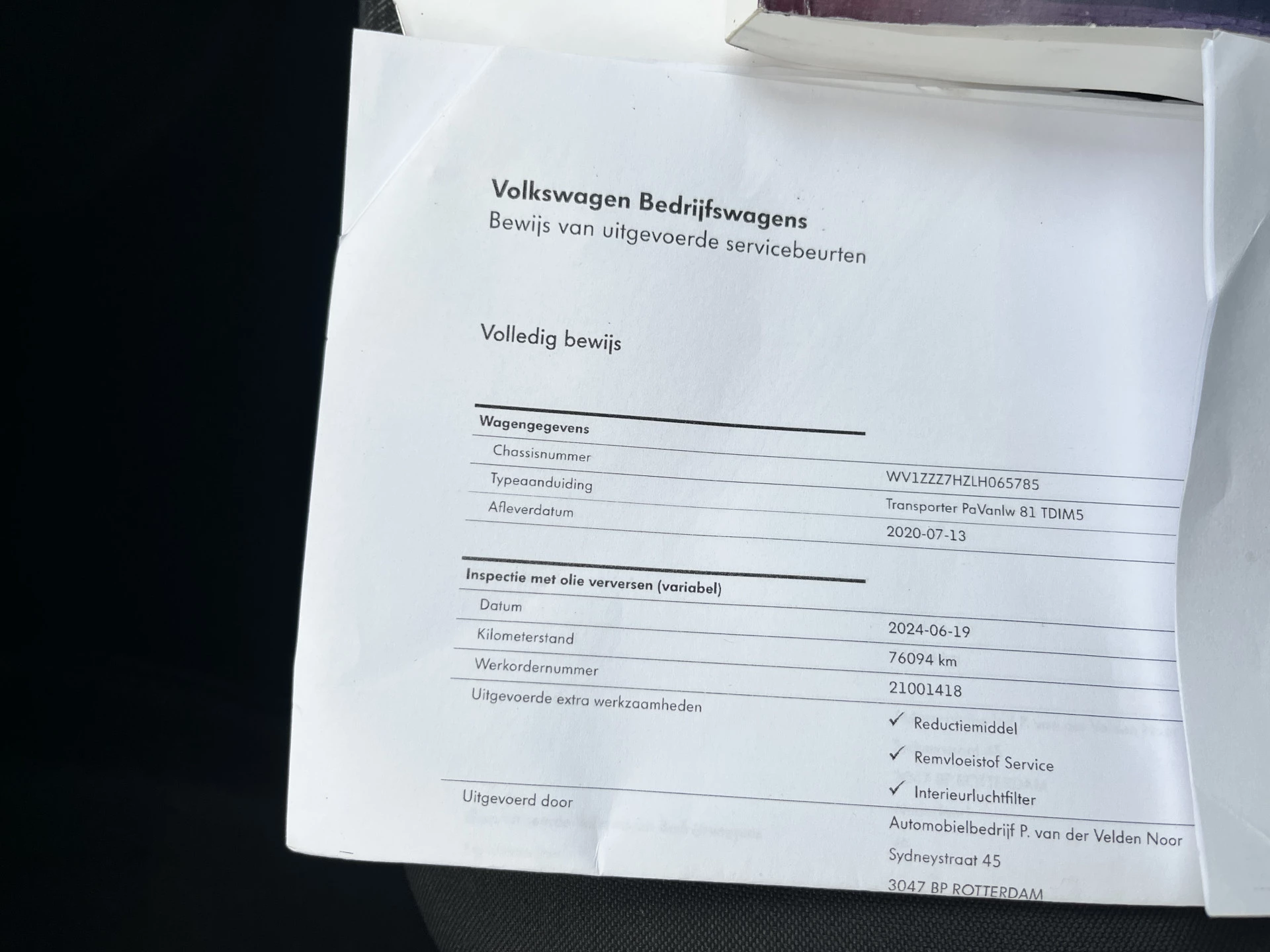 Hoofdafbeelding Volkswagen Transporter