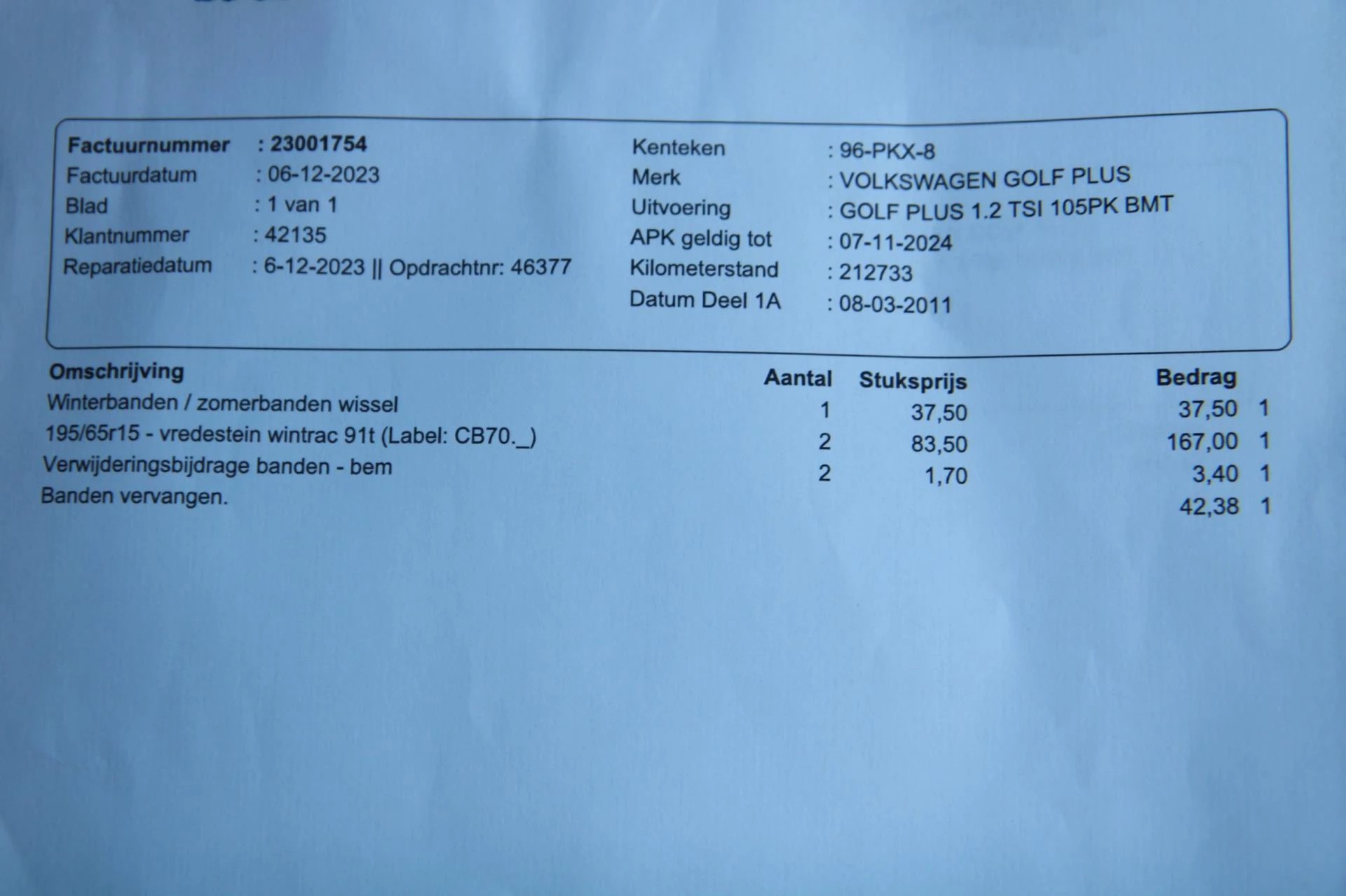 Hoofdafbeelding Volkswagen Golf Plus