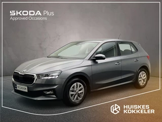 Hoofdafbeelding Škoda Fabia Skoda Fabia Ambition 1.0 TSI 110pk DSG Automaat Cruise control, Parkeersensoren, Stoelverwarming, Airco, DAB, Radio, Bluetooth, App connect, LED koplampen