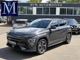 Hyundai Kona 1.6 GDI HEV N Line   FULL OPTION|  STOELVERWARMING + VENTILATIE| STUURVERWARMING| ELEK. STOEL| ELEK. ACHTERKLEP| ADAPTIVE CRUISE CONTROL| 360 CAMERA | ALL SEASON BANDEN |
