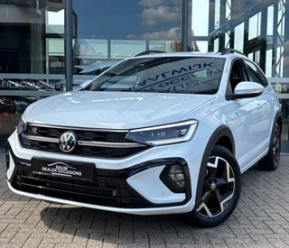 Hoofdafbeelding Volkswagen Taigo Volkswagen Taigo 1.0 TSI R-LINE AIRCO NAVI CARPLAY PDC STOELVERW.