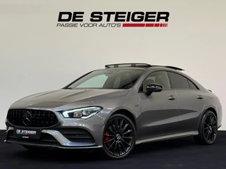 Hoofdafbeelding Mercedes-Benz CLA Mercedes-Benz CLA-klasse 250 e CLA 45 AMG Pano Memory 360 Camera Distronic Sfeer