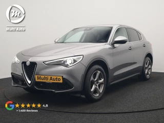 Alfa Romeo Stelvio 2.0 T AWD Super Q4 200pk Automaat Dealer O.H. | Adaptive Cruise | Camera | Lederen Sportstoelen Memory & Verwarmd | Keyless | Blis | BI Xenon | Lane Assist | El. Achterklep | Navigatie | DAB |