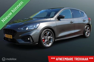 Ford Focus 1.0 EcoBoost 125 PK  Hybrid ST Line X Business, Trekhaak, Donker glas, Cruise, Clima, Pdc voor + achter + Camera, Navi, App connect, Keyless Go-Entry