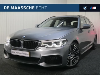 BMW 5 Serie Touring 520i High Executive M Sport Automaat / Panoramadak / Trekhaak / Adaptieve LED / Parking Assistant Plus / Head-Up / Comfortstoelen