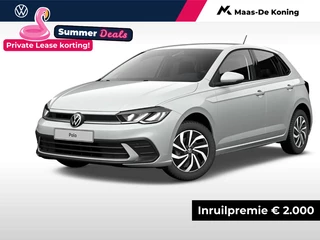 Volkswagen Polo Life Edition 1.0 TSI 95 pk 5 versn. Hand · Achteruitrijcamera ·