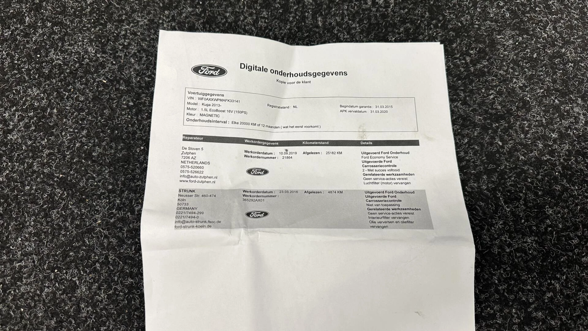 Hoofdafbeelding Ford Kuga