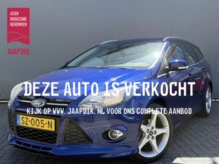 Ford Focus Wagon BWJ 2013 1.6 126 PK TI-VCT Titanium AUTOMAAT | TREKHAAK | LEDER | STOELVERW. | VOORRUITVERW. | ELEKR.STOELEN | LMV | PDC