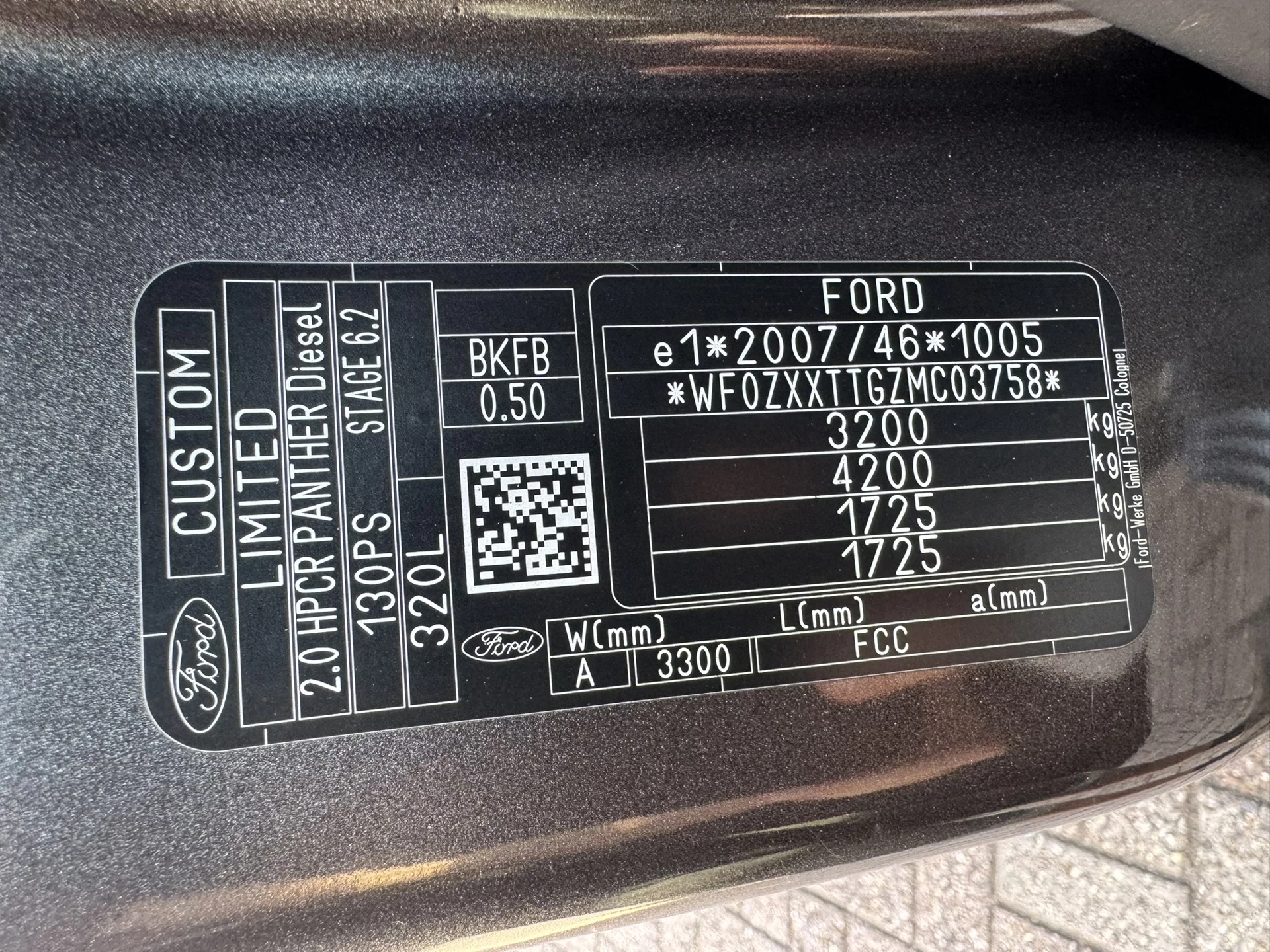 Hoofdafbeelding Ford Transit Custom