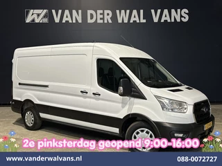Ford Transit 2.0 TDCI 131pk L3H2 Euro6 Airco | Camera | Navigatie | Apple Carplay | LED | Cruisecontrol Parkeersensoren, Stoelverwarming, Verwarmde voorruit, Bijrijdersbank, 2500kg trekvermogen