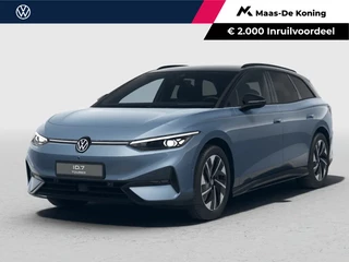 Volkswagen ID.7 Tourer Pro Limited Edition 77 kWh accu 286 PK · Draadloze telefoonlader · 360 camera · verwarmde voorstoelen · Trekhaak inklapbaar, met elektrische ontgrendeling ·