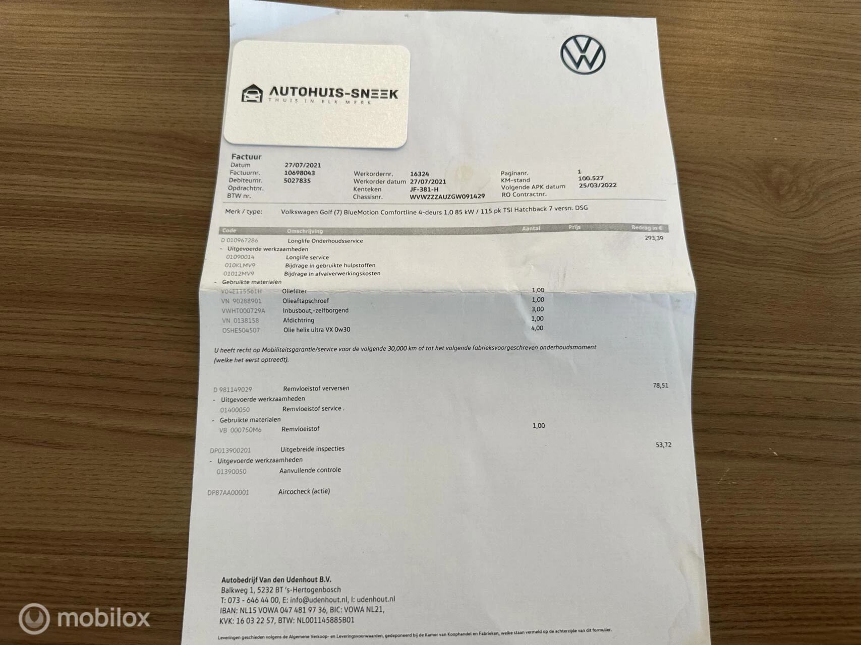 Hoofdafbeelding Volkswagen Golf