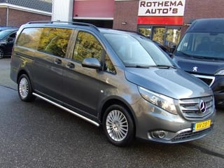 Mercedes Vito 116 CDI 163PK AUTOMAAT 2016 DUBCAB 1eEIG TOPSTAAT VELE EXTRA'S