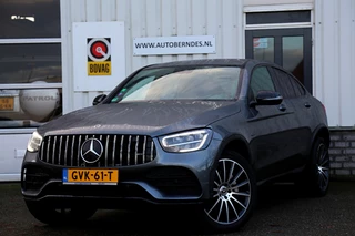 Mercedes-Benz GLC Coupé 300e 4MATIC AMG Plug in Hybride PHEV 9G-Aut.*BTW*Perfect Onderh.*1ste Eig.*AMG Ext/int/Sport Leder/Stoelverw./Navi/LED/Xenon/DAB/Apple Carplay-android/Camera/Elek. Klep/Parkeersens.V+A/19 inch LM*