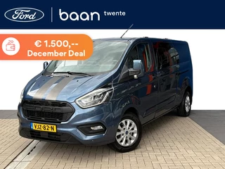 Ford Transit Custom 300 2.0 TDCI L2H1 Limited DC | Camera | Leren Bekleding | 5 Zits | Adaptive Cruise Control