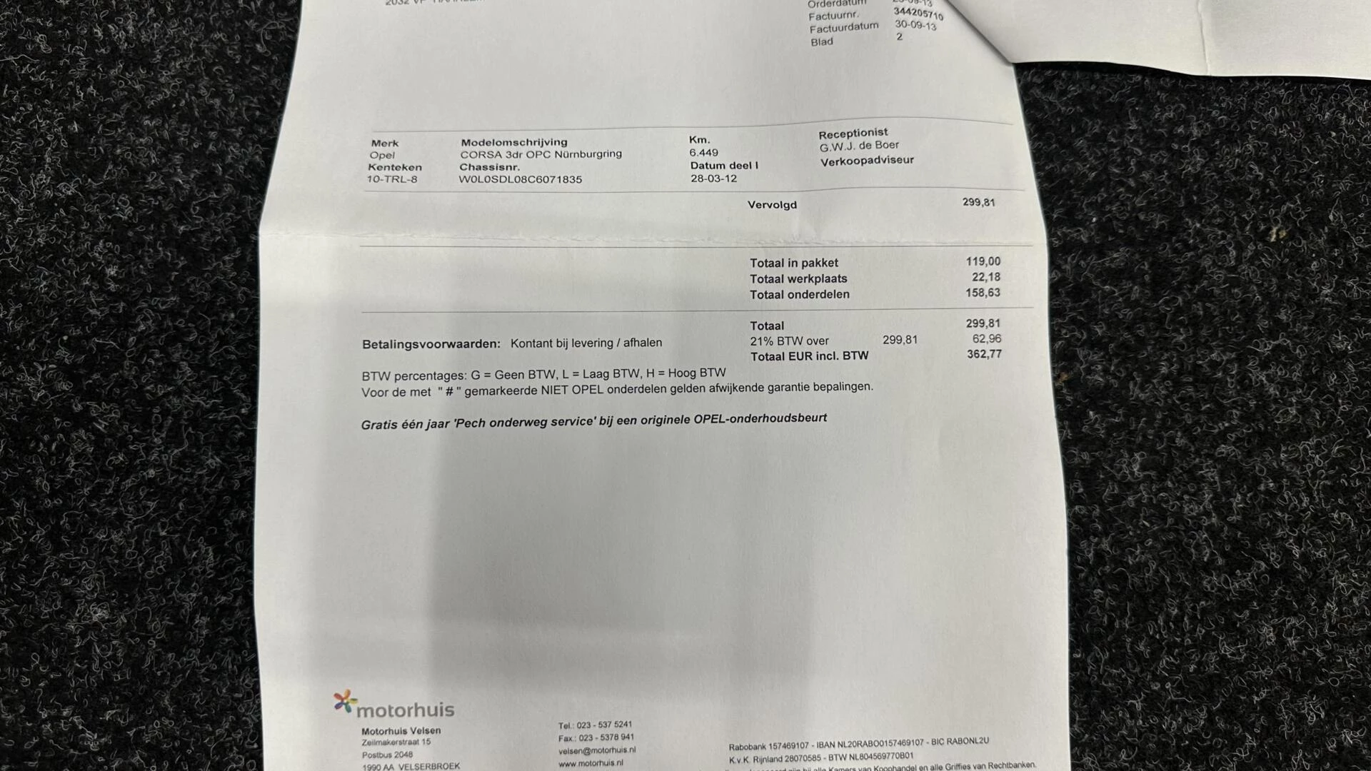 Hoofdafbeelding Opel Corsa