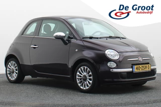 Fiat 500 0.9 TwinAir Lounge Airco, Panoramadak, Radio/CD, AUX, Elektrisch Pakket, 15''