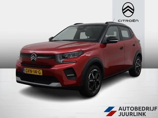 Citroen Ë-C3 Max 113pk 44 kWh 3Fase Nav/Camera/Ecc/H.Leder/ CarPlay/Hud/17inch/Dakrail