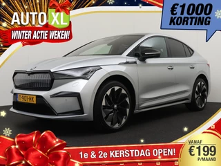Škoda Enyaq Coupe iV 80 Kwh Sportline Pano-Dak Elek. Trekhaak 20'LMV Dodehoek 1k