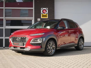 Hoofdafbeelding Hyundai Kona Hyundai Kona 1.6 GDI HEV Premium Sky Leder| Trekhaak| HUD