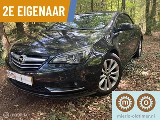 Hoofdafbeelding Opel Cascada Opel Cascada 1.6 Turbo Cosmo 2e eig, zwart met brandy, vol !