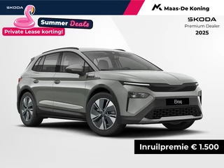 Škoda Elroq Selection Elektromotor 150 kW / 204 PK SUV Elektri | 19'' Lichtmetalen Velgen | 1500,- Inruilvoordeel!