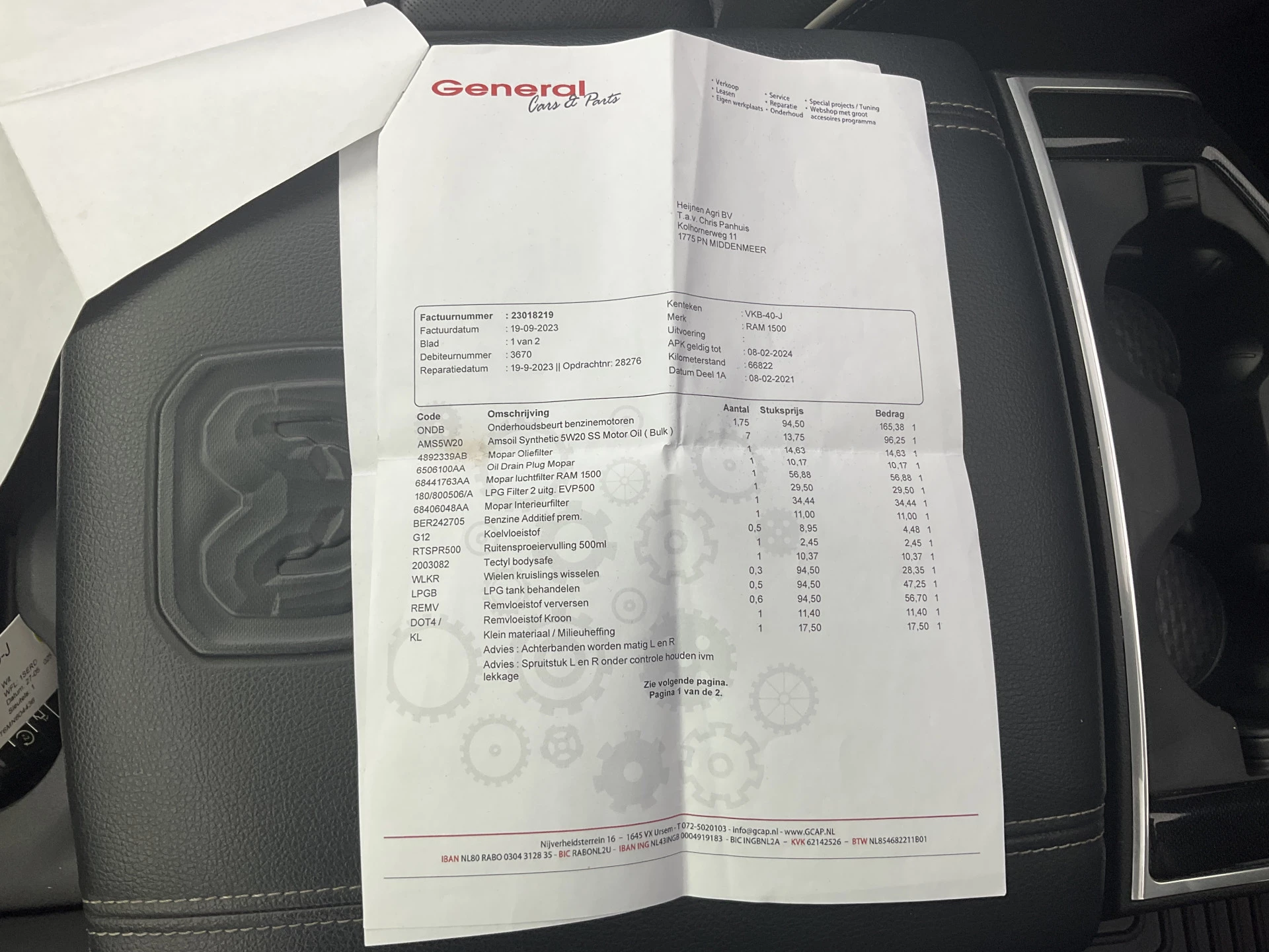 Hoofdafbeelding Dodge Ram 1500