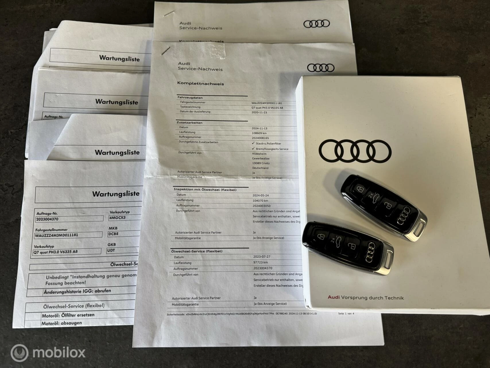 Hoofdafbeelding Audi Q7