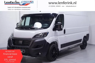 Fiat Ducato 2.2 MultiJet 140 pk L3H2 Black&White Edition Airco Cruise Control, 18" LMV Zwart, Sidebars, Zonneklep, 3-Zits Nieuw