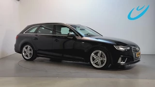 Audi A4 Avant 35 TFSI S Edition Leder-Stof Navigatie LED Parkeersensoren