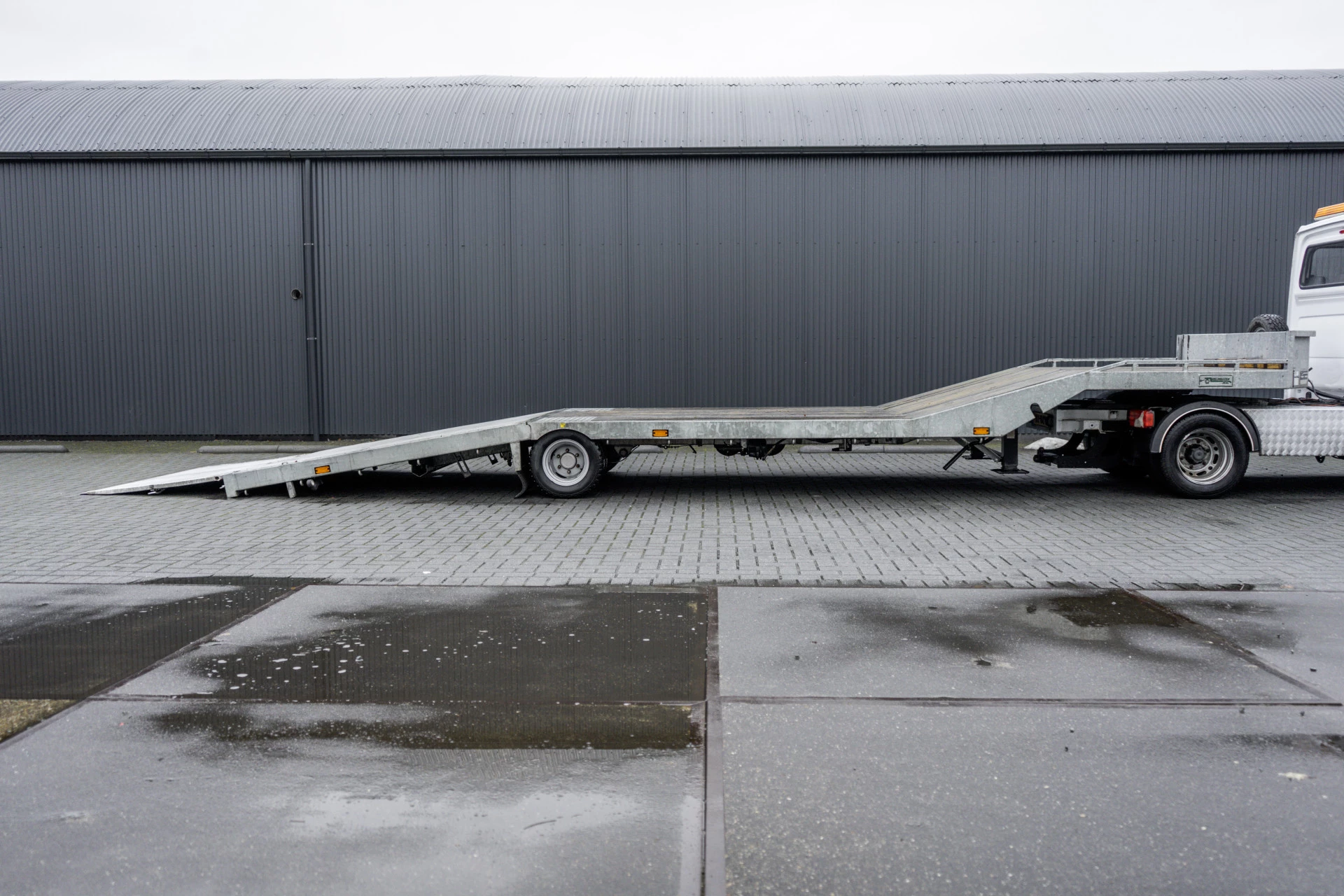 Hoofdafbeelding Veldhuizen P45-1 | Be Oplegger 5T | Semi knik dieplader | LV: 3230KG