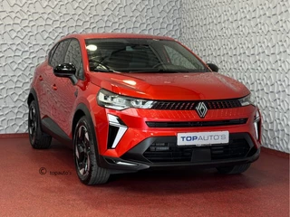 Renault Captur 1.3 MILD HYBRID 160 TECHNO CAMERA 18''LMV STOEL/STUUR .VERW PURE VISION LED 10'' R-LINK NAVI 2025 EDC-automaat (Efficiënt Dual Clutch) 7 Versnellingen 1200KG Trekgewicht
