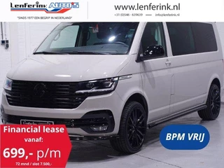 Volkswagen Transporter 2.0 TDI 150 pk Aut. Dubbel Cabine 20" LMV Navi, Adapt. Cruise, LED Koplampen, Apple Carplay, 5-Zits