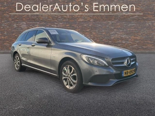 Hoofdafbeelding Mercedes-Benz C-Klasse Mercedes-Benz C-klasse Estate 350 e SPORTSTOELEN LED LMV LEDER NAVI