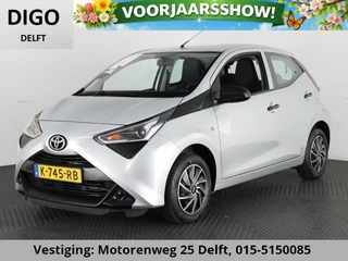 Toyota Aygo 1.0 VVT-i X SILVERLINE FUN AIRCO COMFORT PACK AIRCO.5 DRS .GARANTIE TOT 2031 !