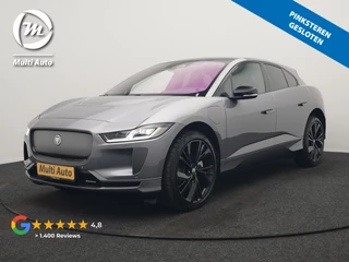 Hoofdafbeelding Jaguar I-PACE Jaguar I-PACE EV400 R-Dynamic 90kWh HSE FACELIFT MODEL INCL BTW | Luchtvering | Panodak | Adaptive Cruise | Lederen Kuipstoelen Memory & Ventilatie | Alcantara Hemel |  22"L.M | Head Up | Meridian Sound | Keyless | Apple Carplay |