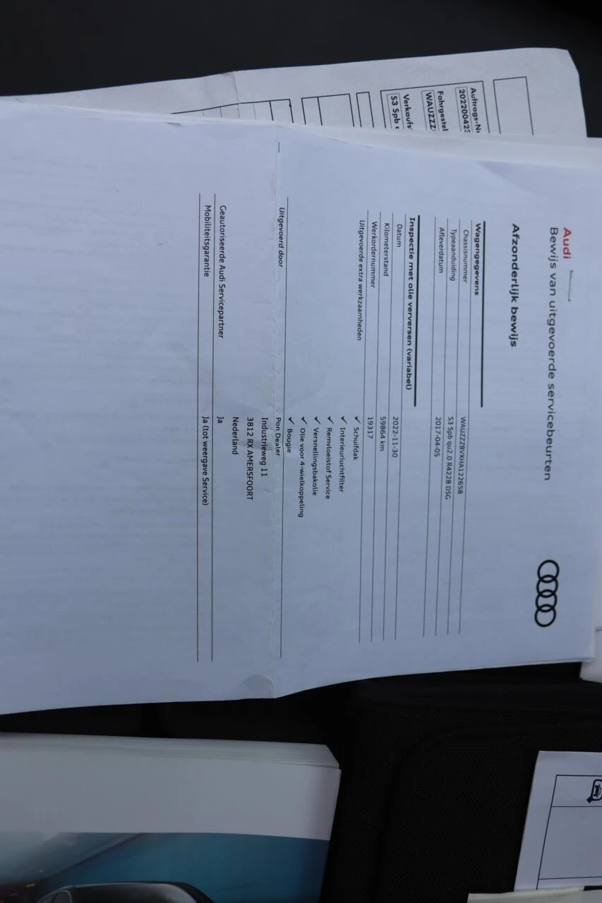 Hoofdafbeelding Audi S3