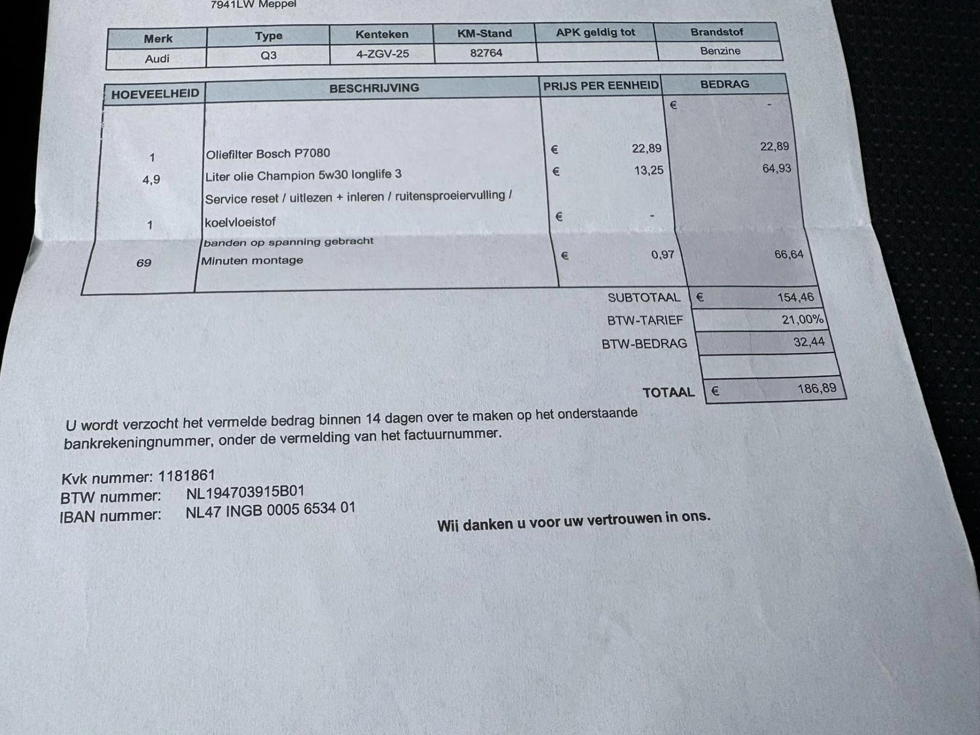 Hoofdafbeelding Audi Q3