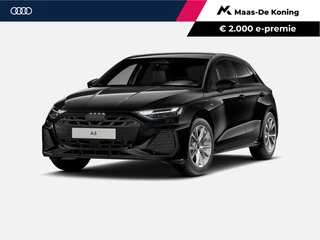 Audi A3 Sportback 40 TFSI e S edition 204 PK · Trekhaak · Optiekpakket zwart plus · Assist. pakket Driving + Parking plus