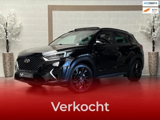 Hyundai Tucson 1.6 T-GDI N-Line /Black Edition / Pano / Carplay / Alcantara / Camera / Cruise / Garantie / Drive Mode / Stuur Verw