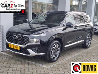 Hoofdafbeelding Hyundai Santa Fe Hyundai Santa Fe 1.6 T-GDI HEV 5P AWD PREMIUM SKY AUT. Trekhaak | Pano | Leder | Stoelventilatie
