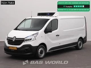 Renault Trafic 120pk Koelwagen L2H1 Carrier Xarios 300 LED Parkeersensoren Euro6 Koel Koeler Kühl Kühler Kühlwagen Kühlkasten