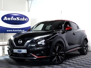 Hoofdafbeelding Nissan Juke Nissan Juke 1.0 DIG-T Tekna AUT 1eEIG CARPLAY ACC LEDER DAB 360 '21
