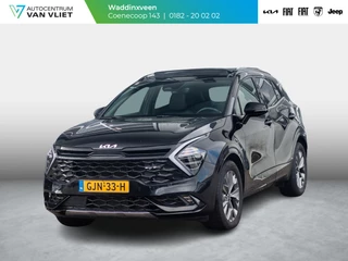 Kia Sportage 1.6 T-GDi Hybrid GT-Line l Navigatie l Apple carplay en Android auto l Stoel en Stuurwiel verwarming l Elektrisch Schuifkantel dak l