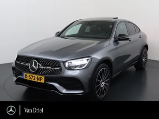 Hoofdafbeelding Mercedes-Benz GLC Mercedes-Benz GLC Coupé 300 4MATIC AMG line | Schuifdak Distronic Trekhaak