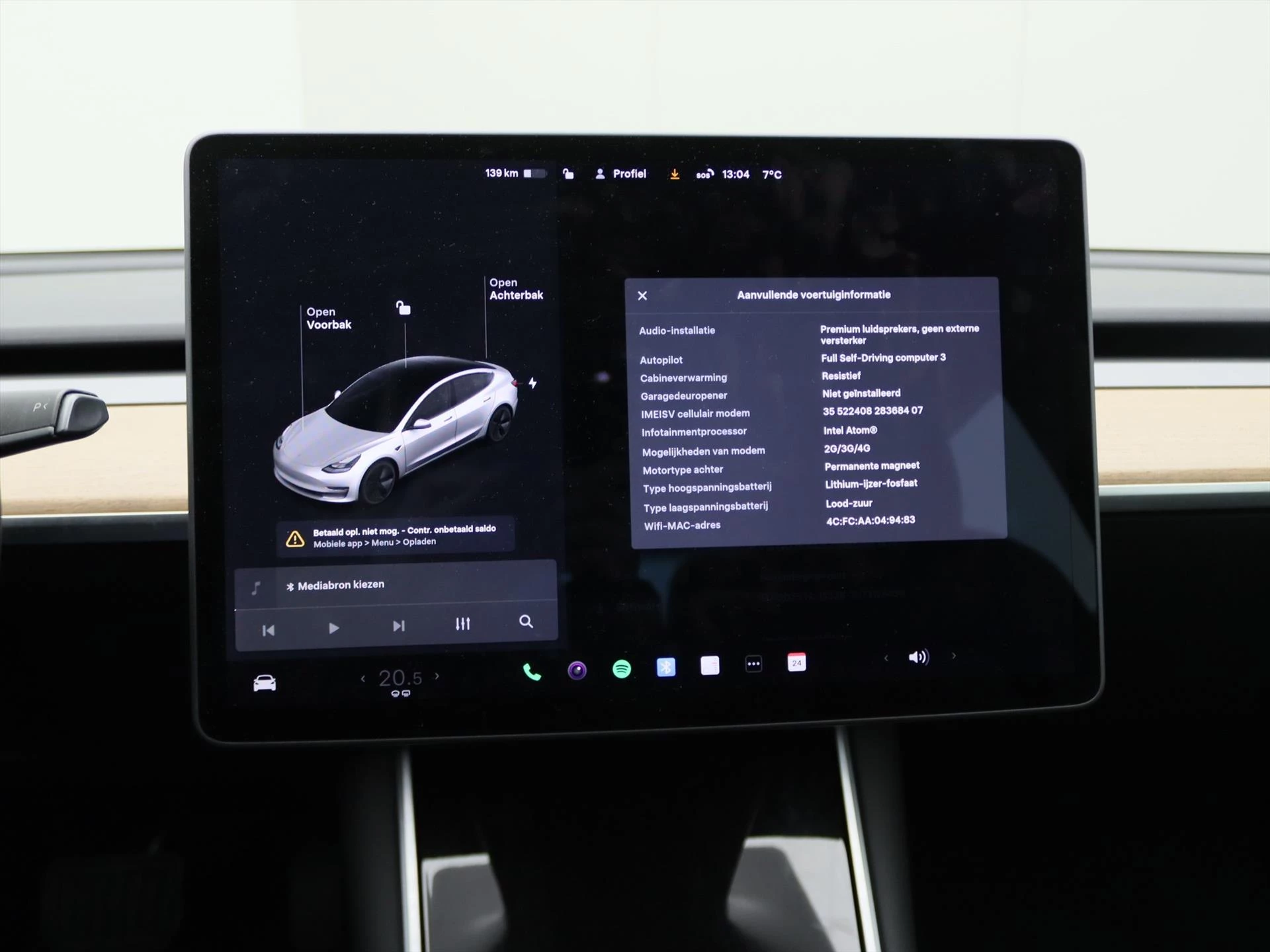 Hoofdafbeelding Tesla Model 3