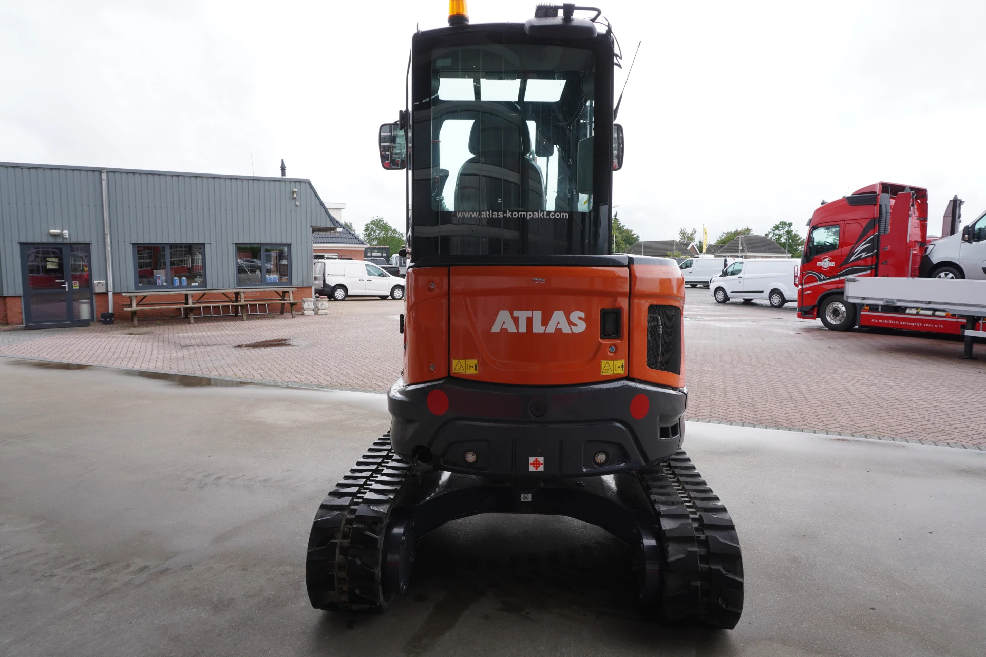 Hoofdafbeelding Atlas AC35UF Minigraver 3.85 ton 34 Draaiuren